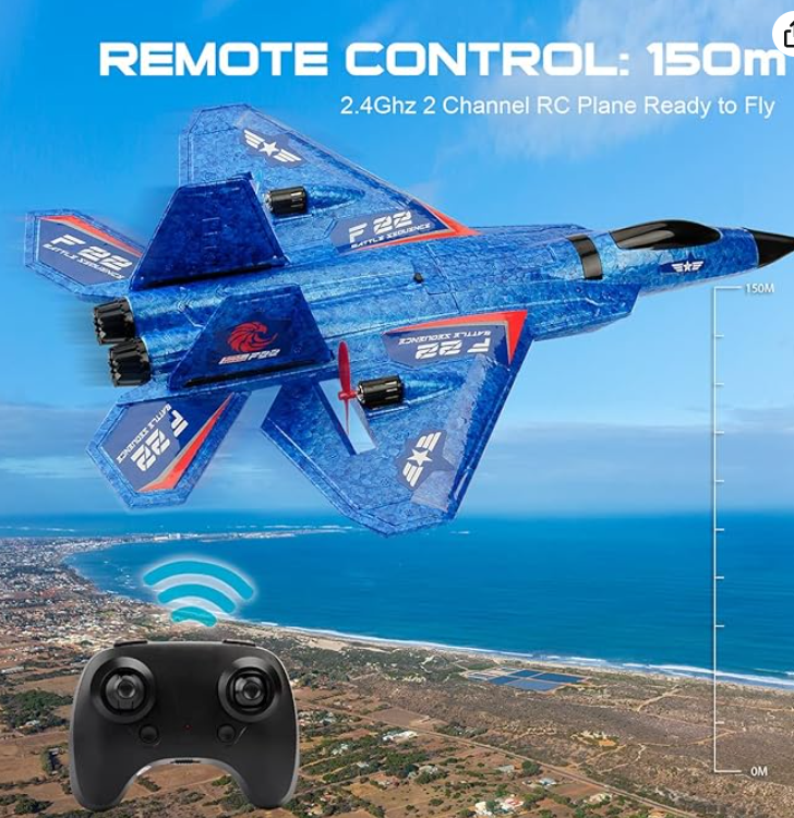 ¡AVIÓN F22 CONTROL REMOTO! ¡ENVÍO GRATIS Y RÁPIDO!🛩️